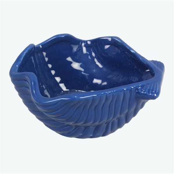 Youngs Ceramic Shell-Shaped Bowl & Planter 61596